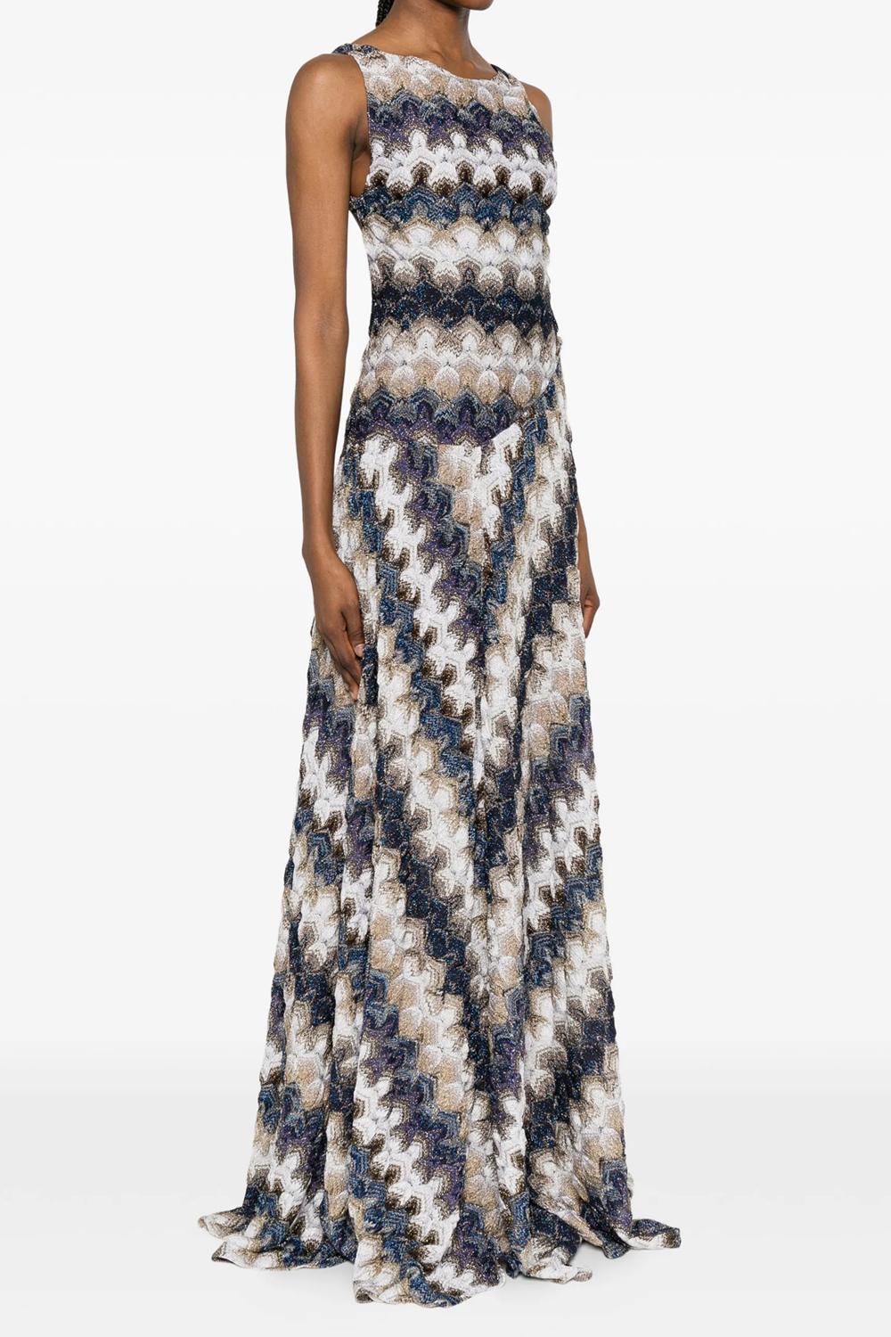 abito lungo DS26SG3P BR015JS72RA Missoni