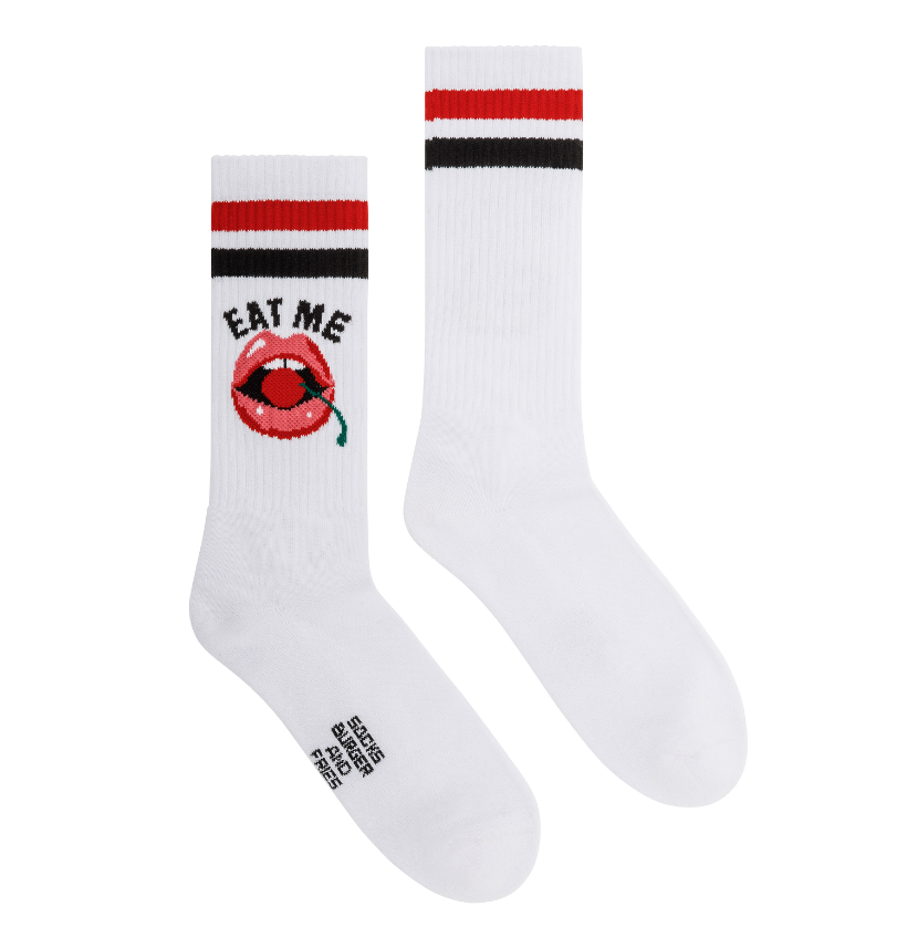 BBF1306 0120 Socks Burger And Fries