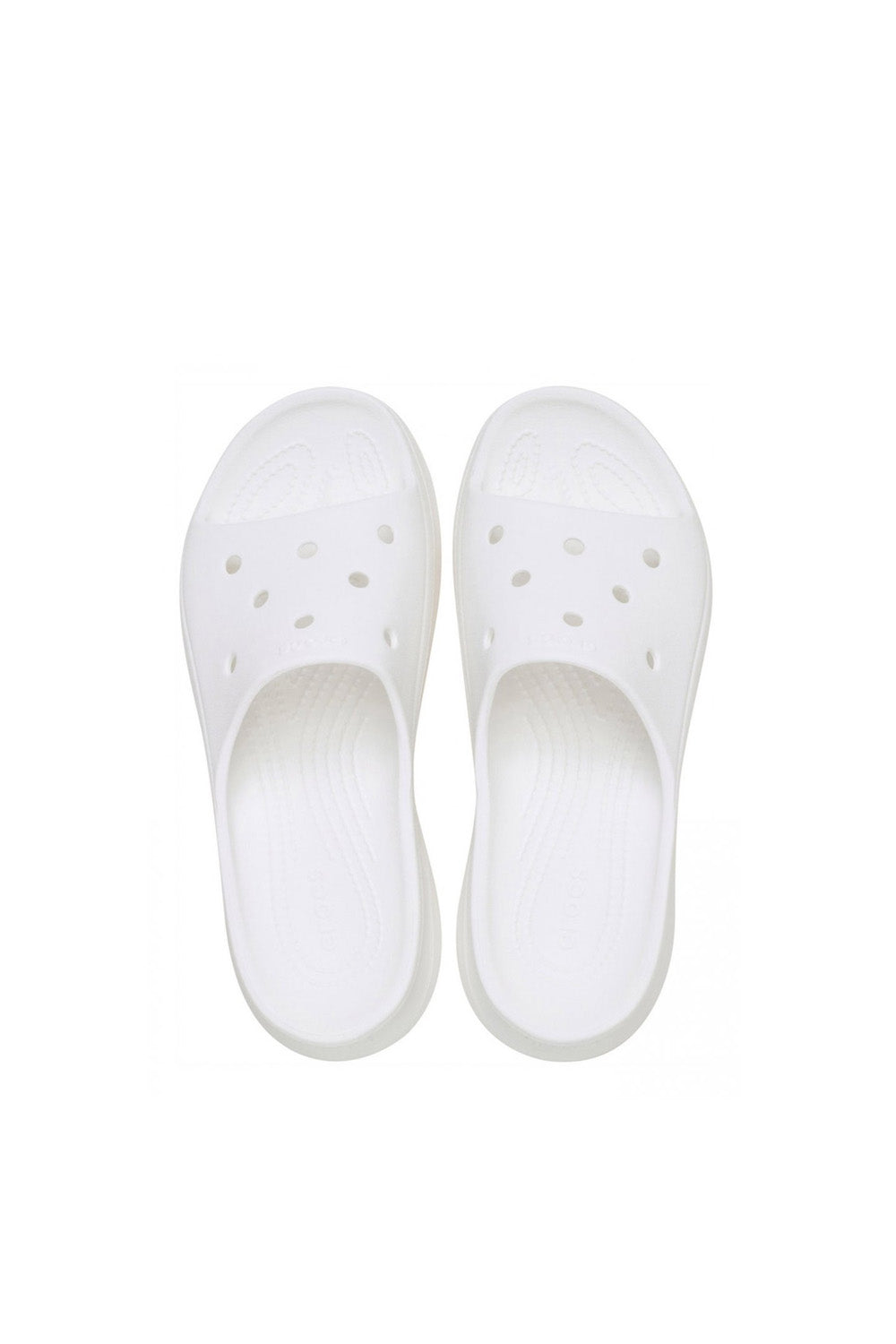  211108 WHITE Crocs 