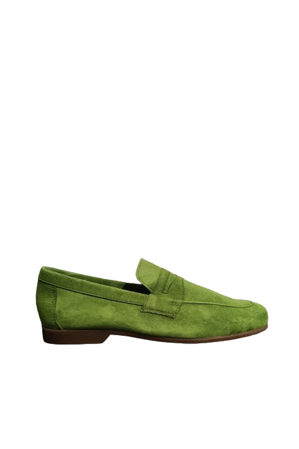 Mocassino in Camoscio Penny Loafer Antica Cuoieria 22845-VM6 AMALFIPRATO Antica Cuoieria 