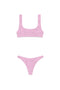 naima w crinkle bralette bikini top +  naomi w crinkle cheekiest bottom closed on the side NAIM002-NAO0006 /00296H Mc2 Saint Barth 
