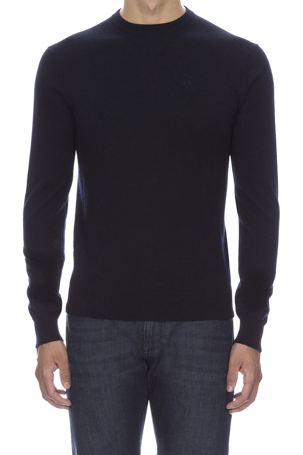 Maglione girocollo in misto cotone 8NZM3A ZM8AZ1510 Armani Exchange 