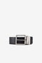 Cintura in pelle con fibbia rettangolare 951000 CC51243020 Armani Exchange 