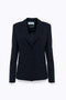 Giacca monopetto in flanella di viscosa stretch RF5285 T577193812 Blugirl 