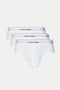 Slip con vestibilità a livello dei fianchi in confezione da 3 - Icon Cotton Stretch<BR/> LV00NB4388 100 Calvin Klein 