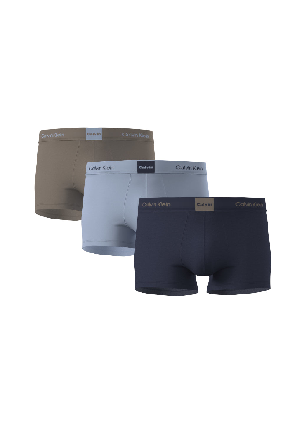 Boxer a vita bassa in confezione da 3 - Icon Cotton Stretch LV00NB4476 3U5 Calvin Klein 