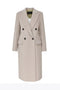 Cappotto Lungo Doppiopetto VICTORIA DEBORA 514ROSA Chiarulli 
