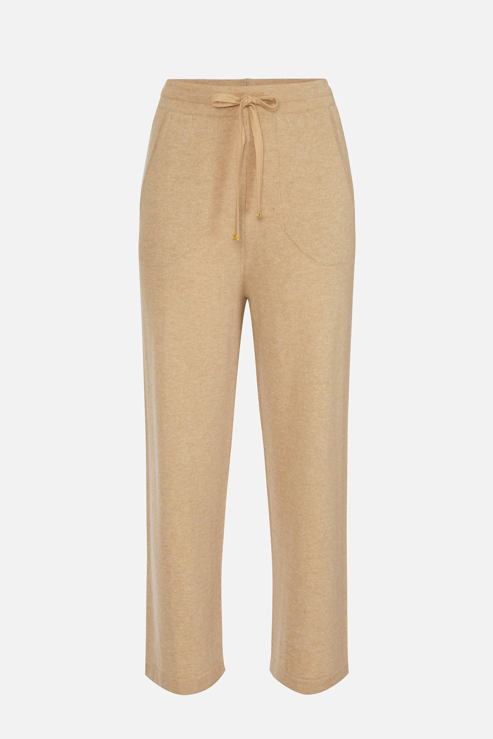 Pantaloni in misto cachemire con coulisse KP70S 57E2EN1 Elisabetta Franchi 