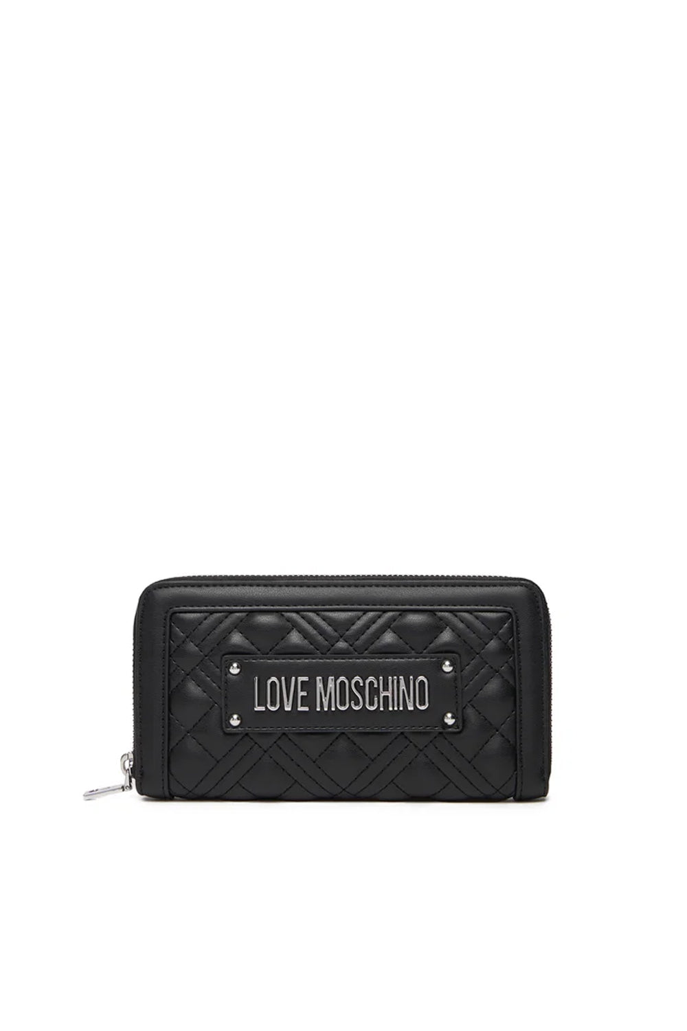 Portafoglio Grande QUILTED in Ecopelle Trapuntata JC5600PP1N LA000B Love Moschino 