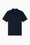 Polo in cotone lavorato a maglia con colletto