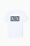 t-shirt girocollo con logo AX 8NZTCK Z8H4Z1100 Armani Exchange 