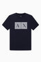 t-shirt girocollo con logo AX 8NZTCK Z8H4Z1510 Armani Exchange 