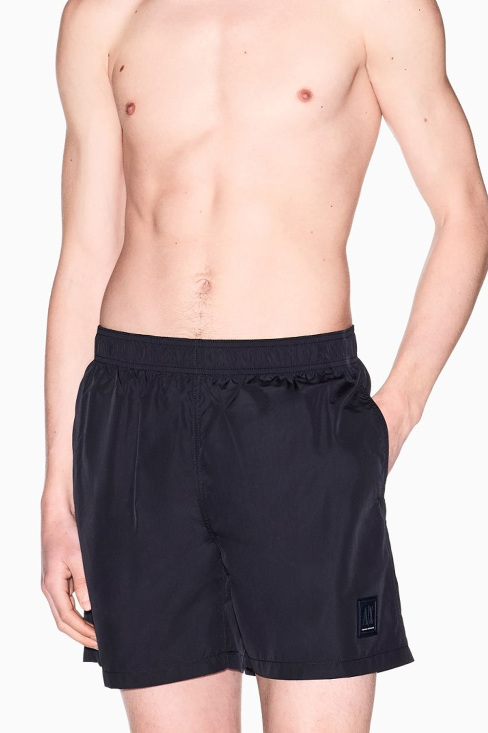 Boxer con vita elasticizzata e logo applicato Icon XM000812 AF13556UB101 Armani Exchange 