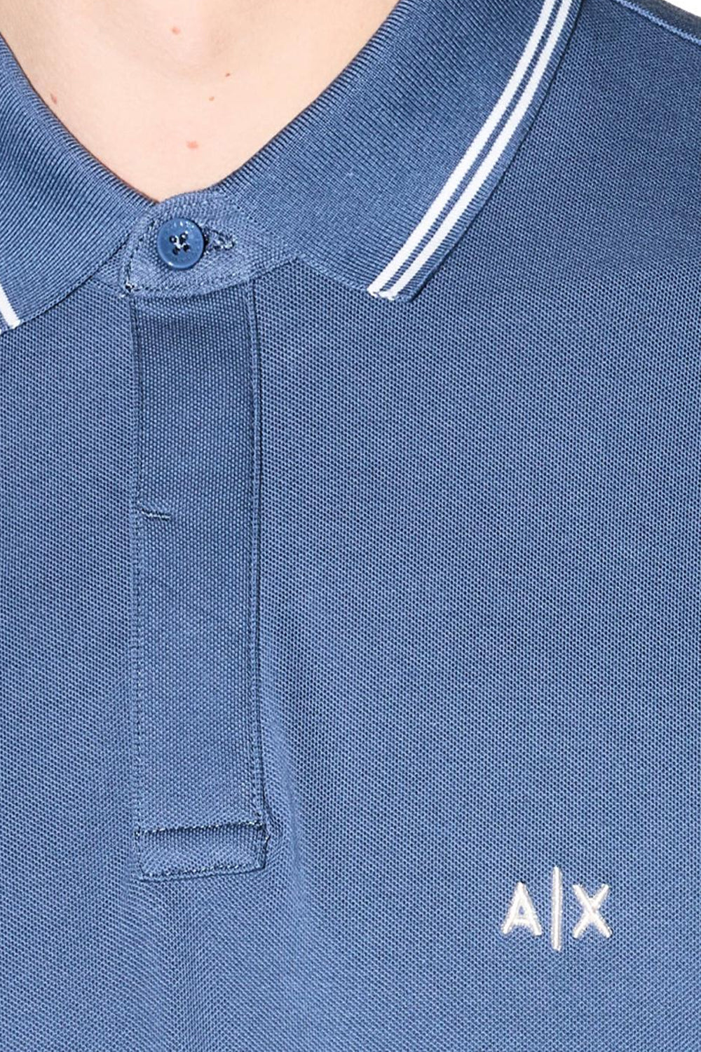 Polo Armani Exchange con inserti in contrasto XM001287 AF17321U9302 Armani Exchange 