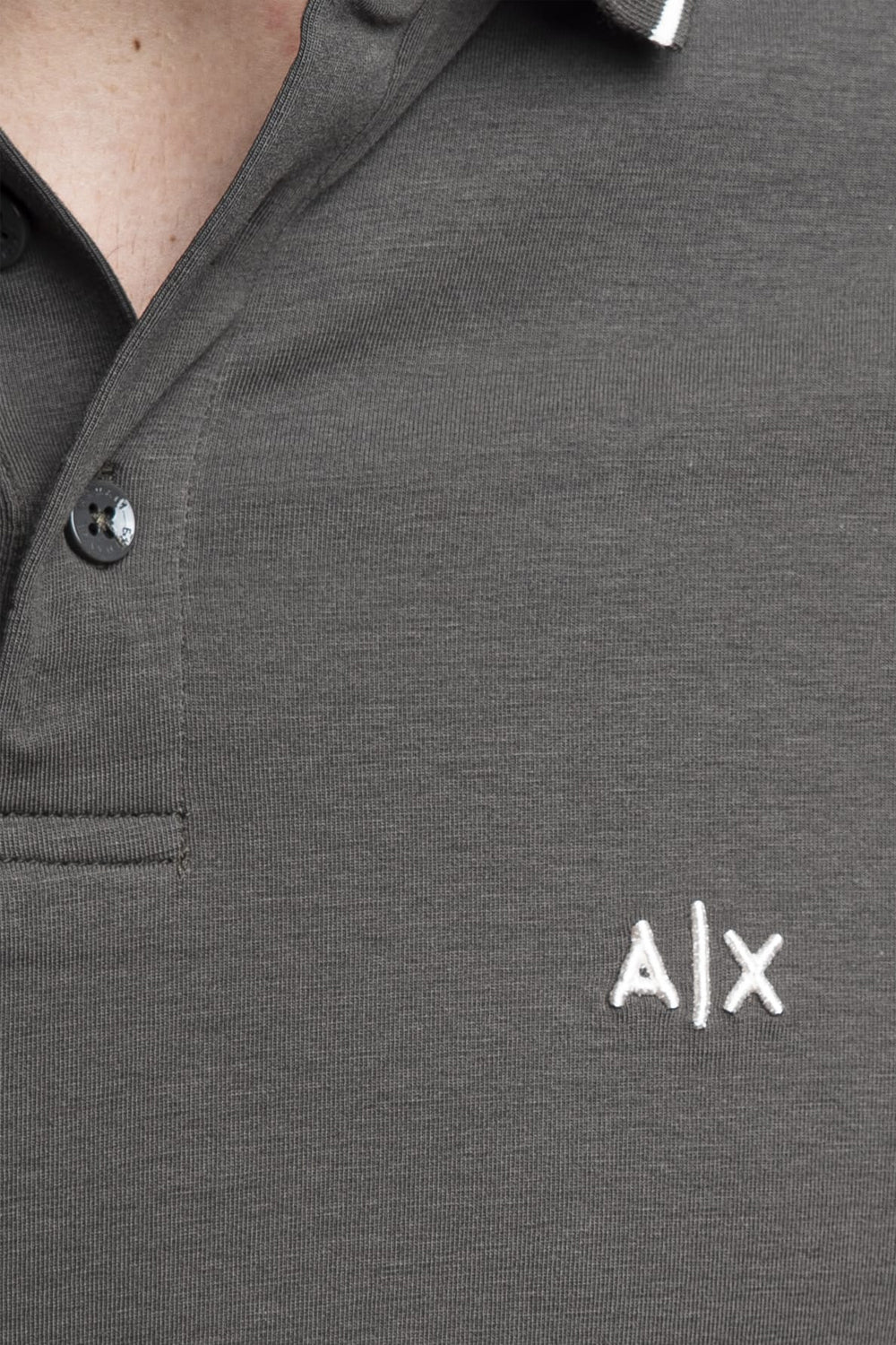 Polo slim fit con logo e profili a contrasto XM001289 AF10363M8317 Armani Exchange 