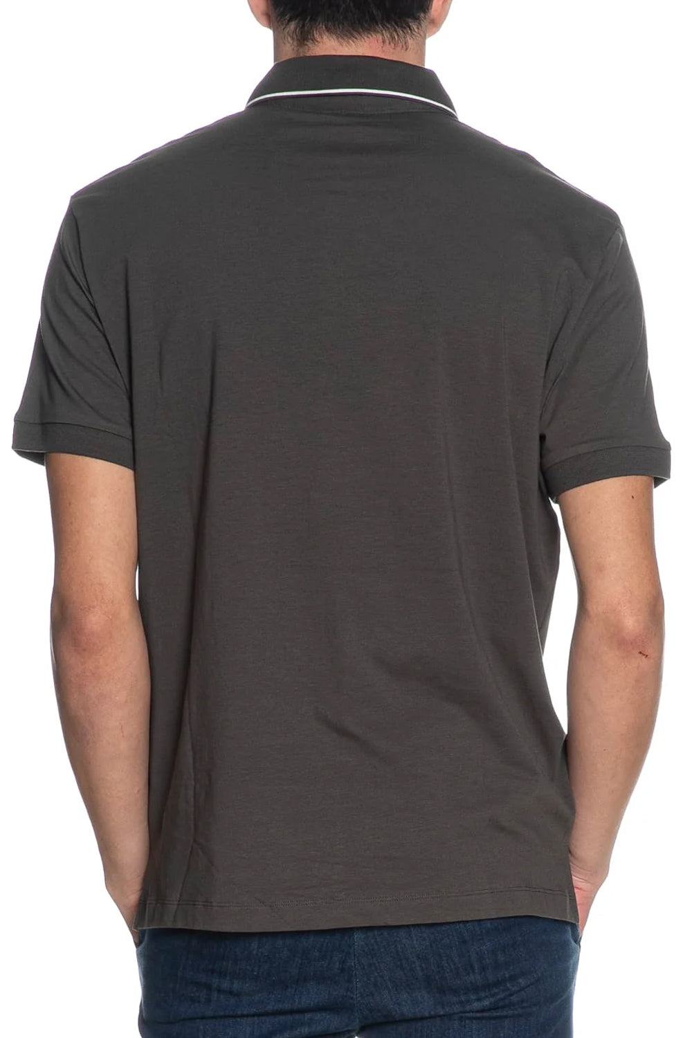 Polo slim fit con logo e profili a contrasto XM001289 AF10363M8317 Armani Exchange 