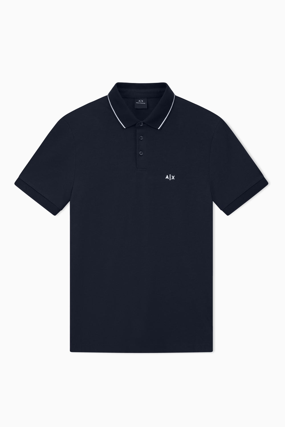 Polo slim fit con logo e profili a contrasto XM001289 AF10363UB101 Armani Exchange 