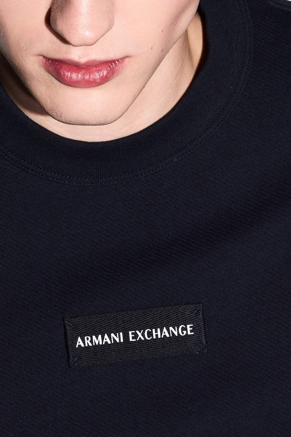 felpa in cotone XM002351 AF21869UB101 Armani Exchange 
