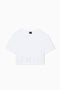 Cropped T-Shirt basic in jersey di cotone XW001709 AF17172U0002 Armani Exchange 