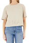 Cropped T-Shirt basic in jersey di cotone<BR/> XW001709 AF17172U6223 Armani Exchange 