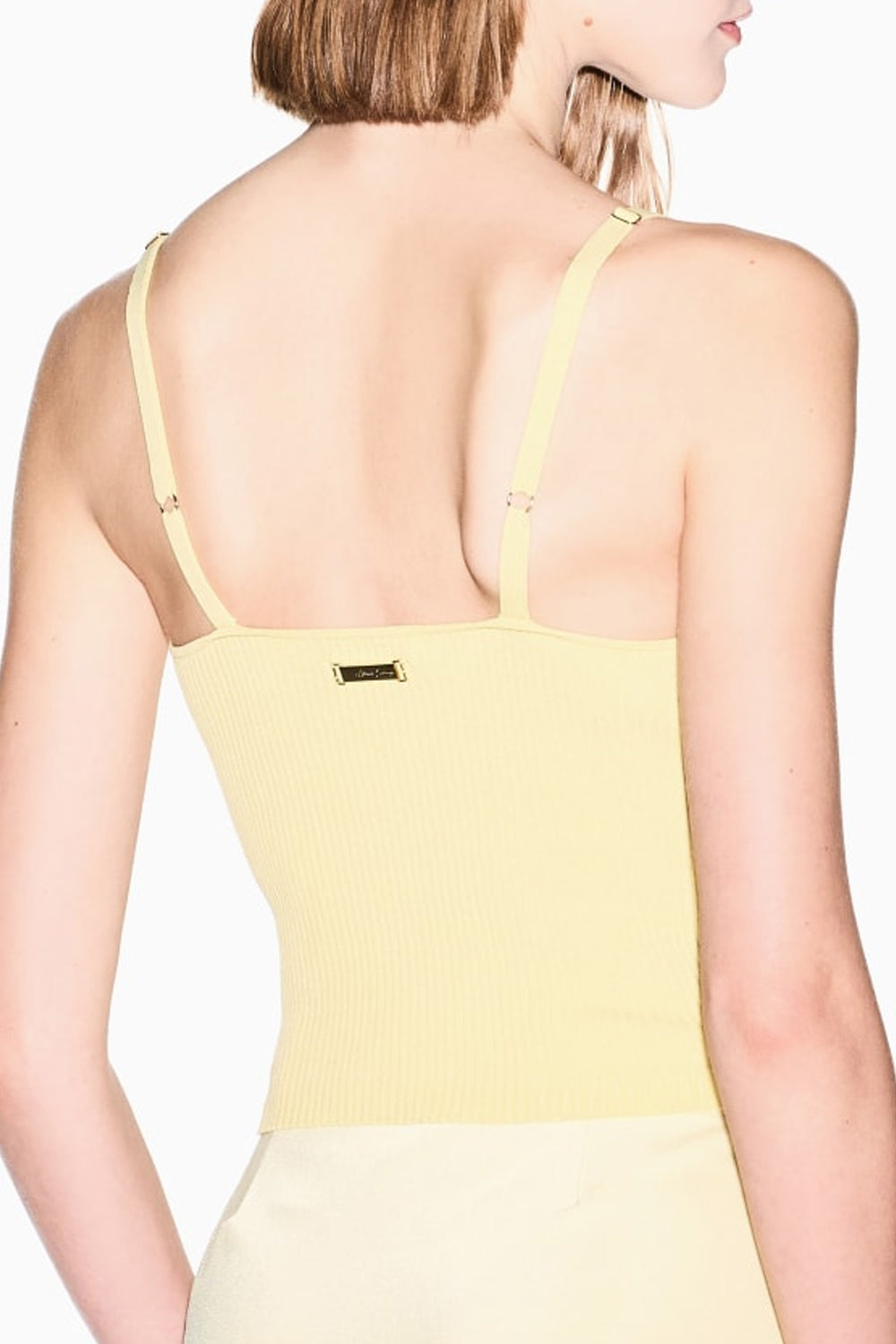 Top a costine con spalline sottili XW001902 AF10352U2149 Armani Exchange 