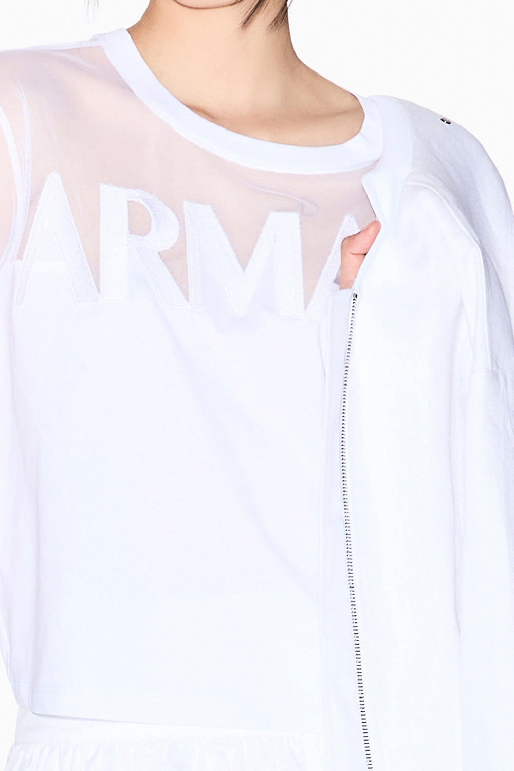 T-shirt Regular Fit in Jersey di Cotone XW002332 AF10356U0002 Armani Exchange 