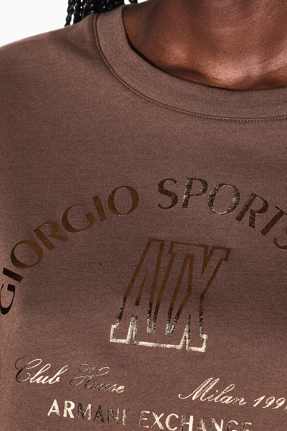 T-shirt slim fit Armani Exchange XW002335 AF10356U6136 Armani Exchange 