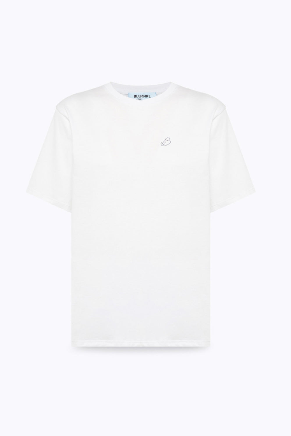 T-SHIRT REGULAR IN JERSEY CON LOGO RA6043 J384111111 Blugirl 