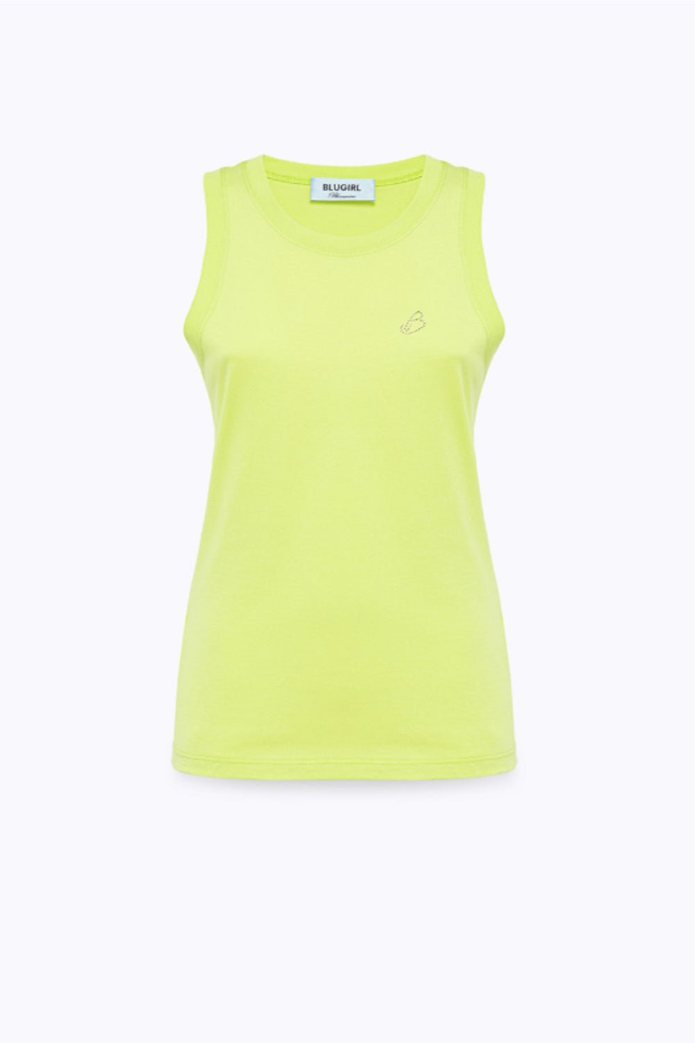 CANOTTA IN JERSEY CON LOGO RA6044 J384130651 Blugirl 