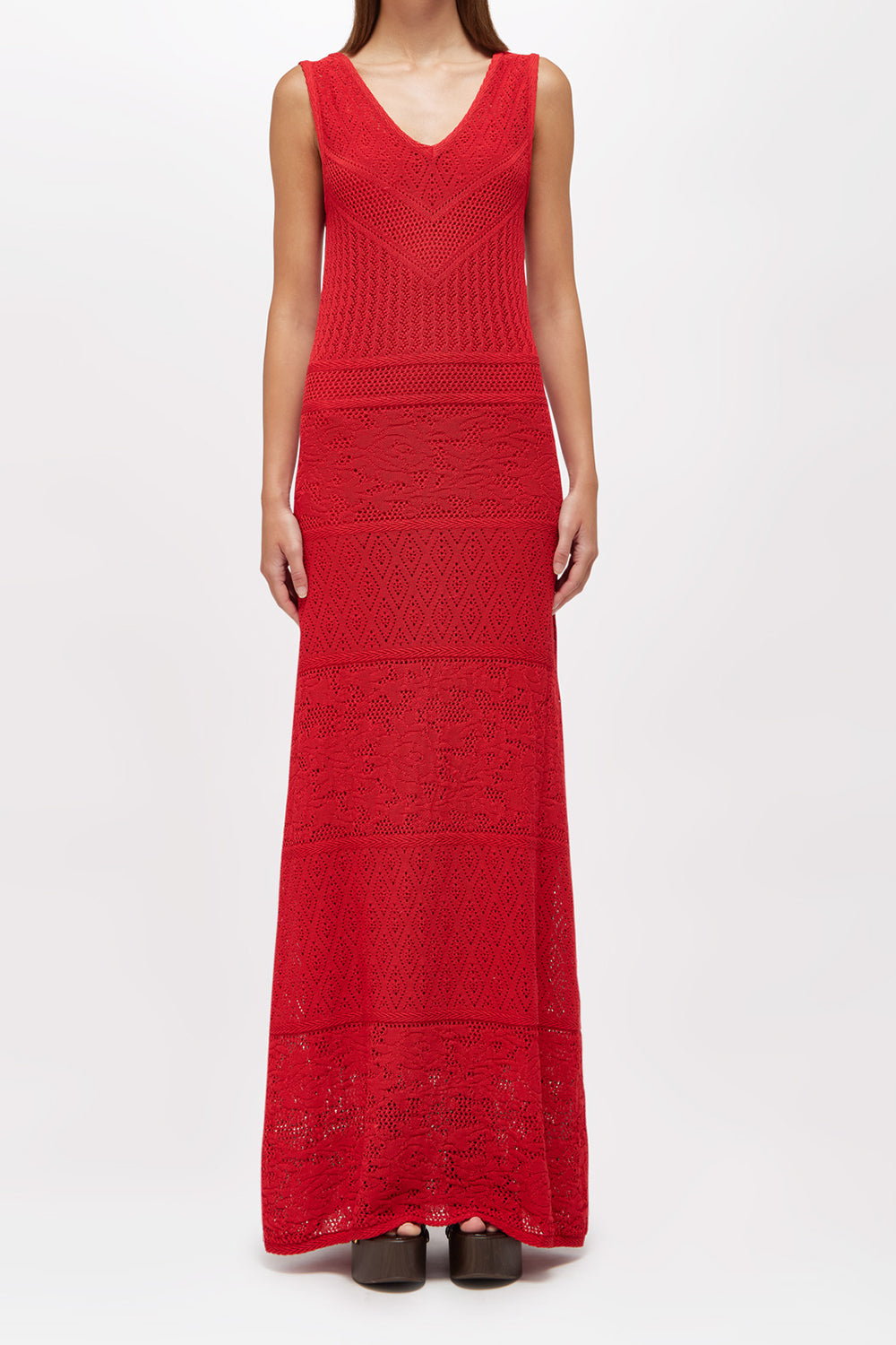 ABITO LUNGO IN MAGLIA DI MISTO COTONe RA6083 MA09S81663 Blugirl 