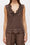 Top in jersey con pizzo