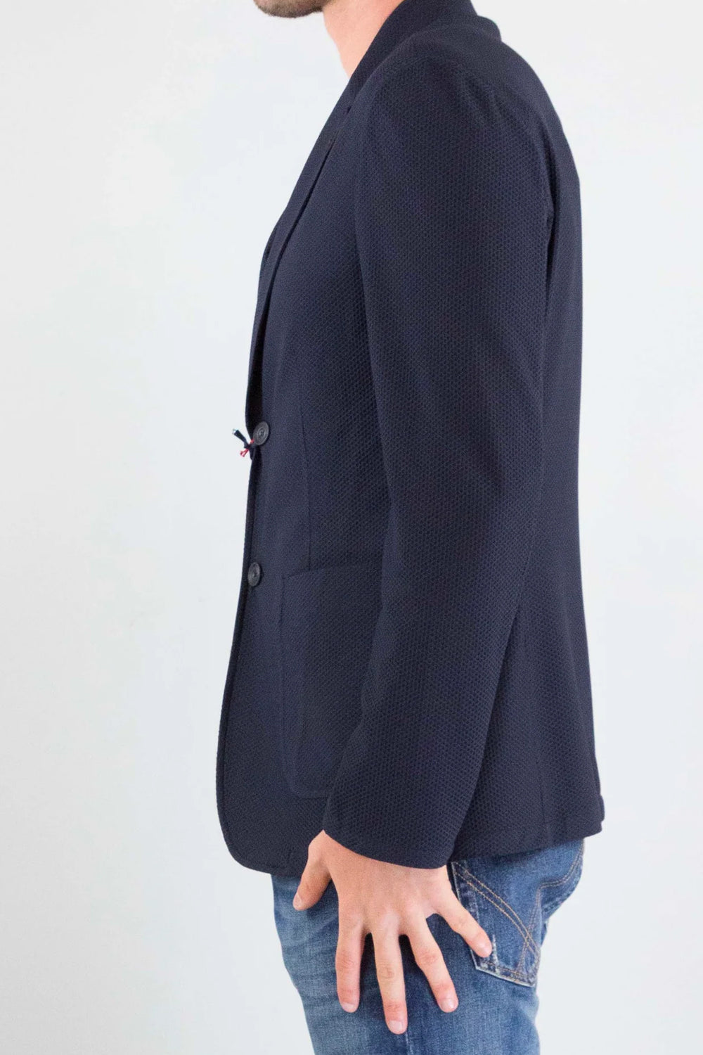 giacca monopetto GOLDEN1 NAVY Bob 