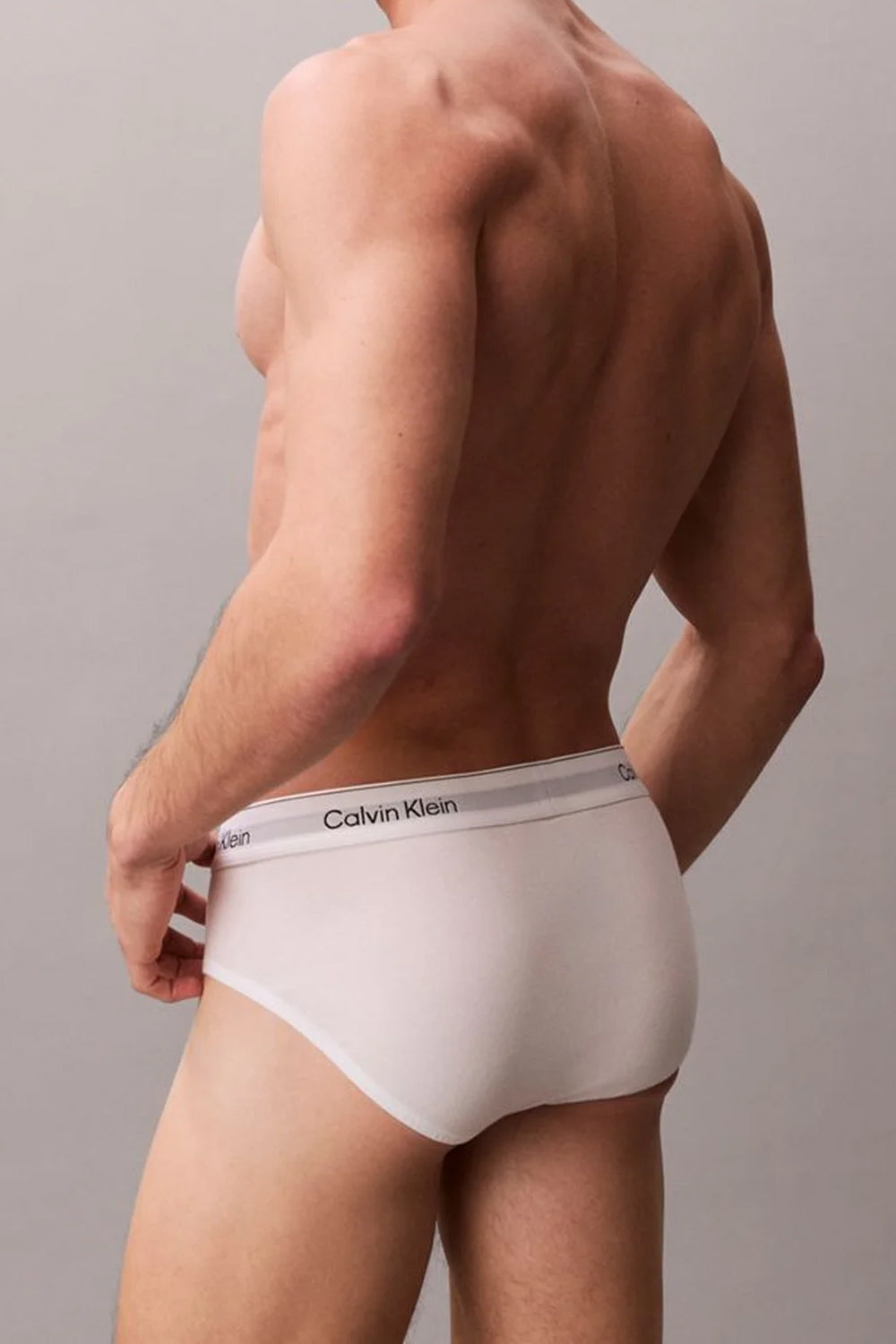 Slip con vestibilità a livello dei fianchi in confezione da 3 - Icon Cotton Stretch<BR/> LV00NB4388 3TH Calvin Klein 