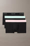 Boxer a vita bassa in confezione da 3 - Icon Cotton Stretch LV00NB4389 3ZG Calvin Klein 