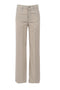 pantaloni wid leg in cotone amber misto lino DP619 CF0197D-BM5004 Dondup 