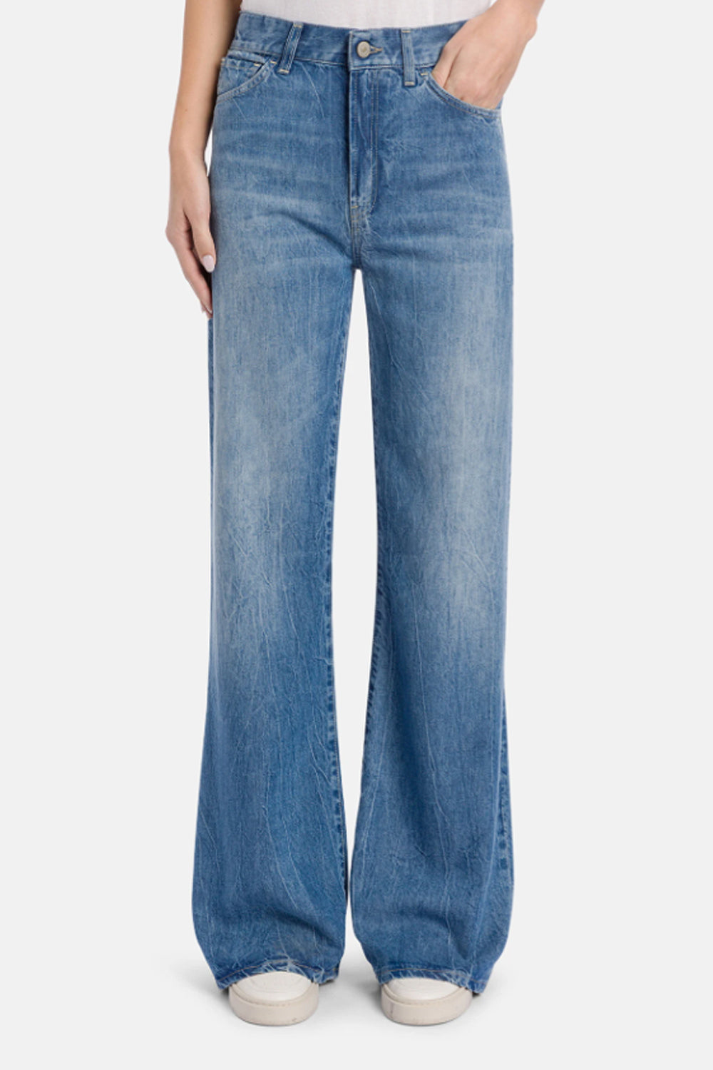 Jeans Amber Wide Leg Dondup DP619 DF0266D-MC3800 Dondup 