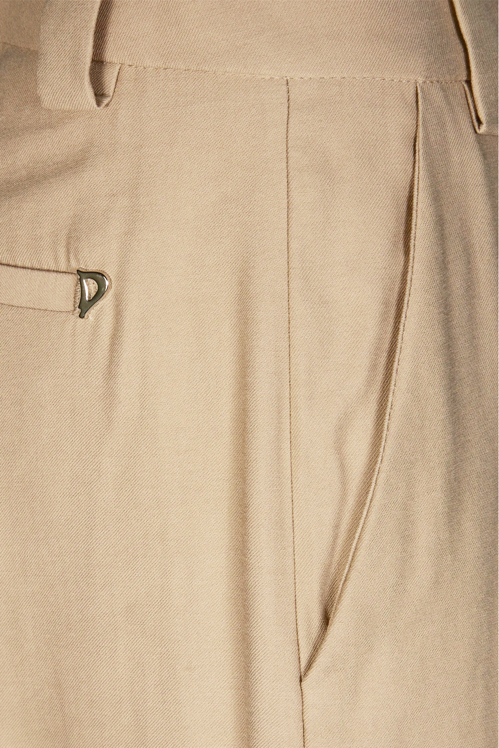 Pantaloni Abby wide leg in gabardina di viscosa DP883 IF0049D-XXX004 Dondup 