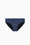 Costume slip Graphic Series con stampa monogram 7M000501 AF21249MB461 EA7 Emporio Armani 