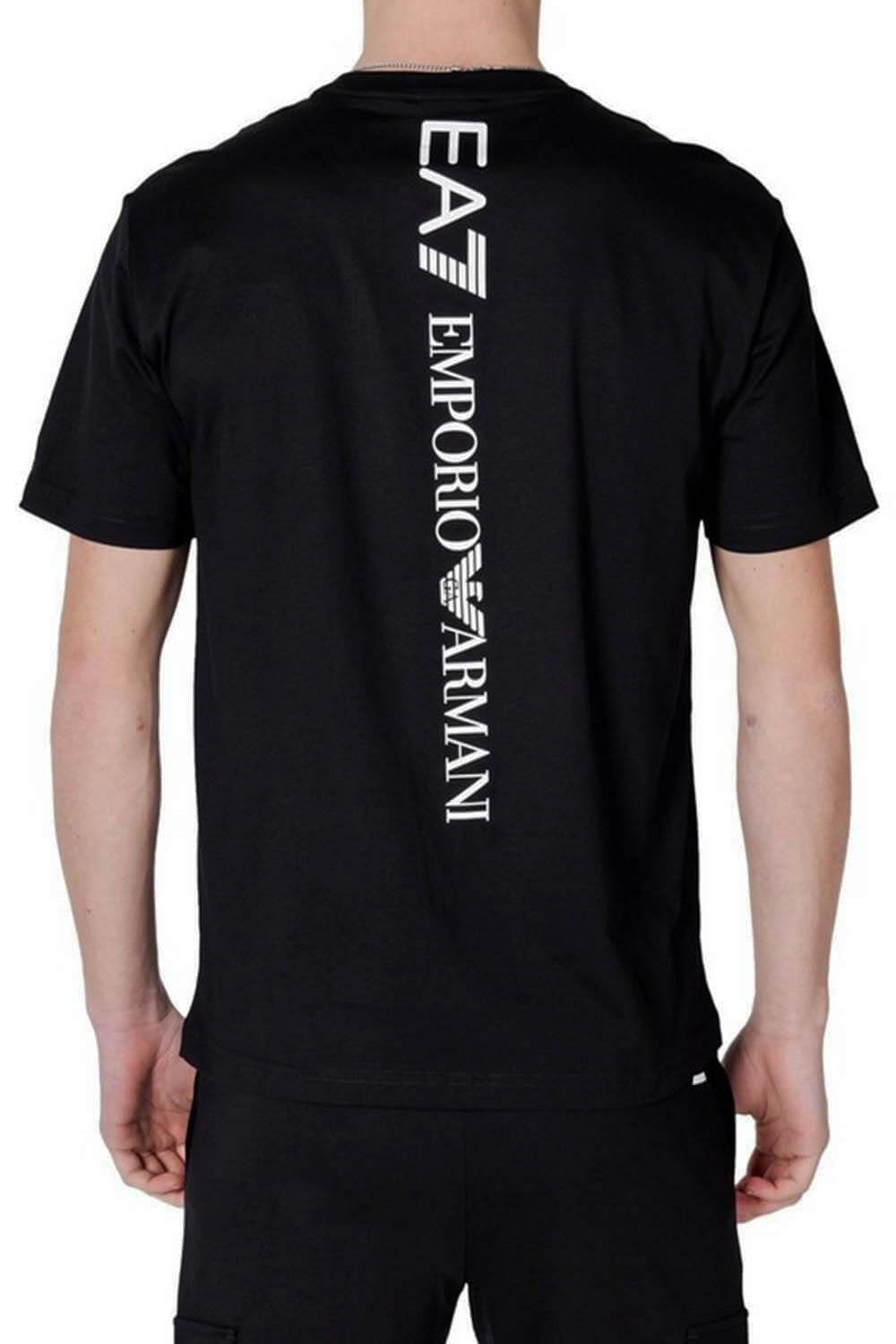 t-shirt regular fit basica girocollo con logo 7M000567 AF10375MC001 EA7 Emporio Armani 