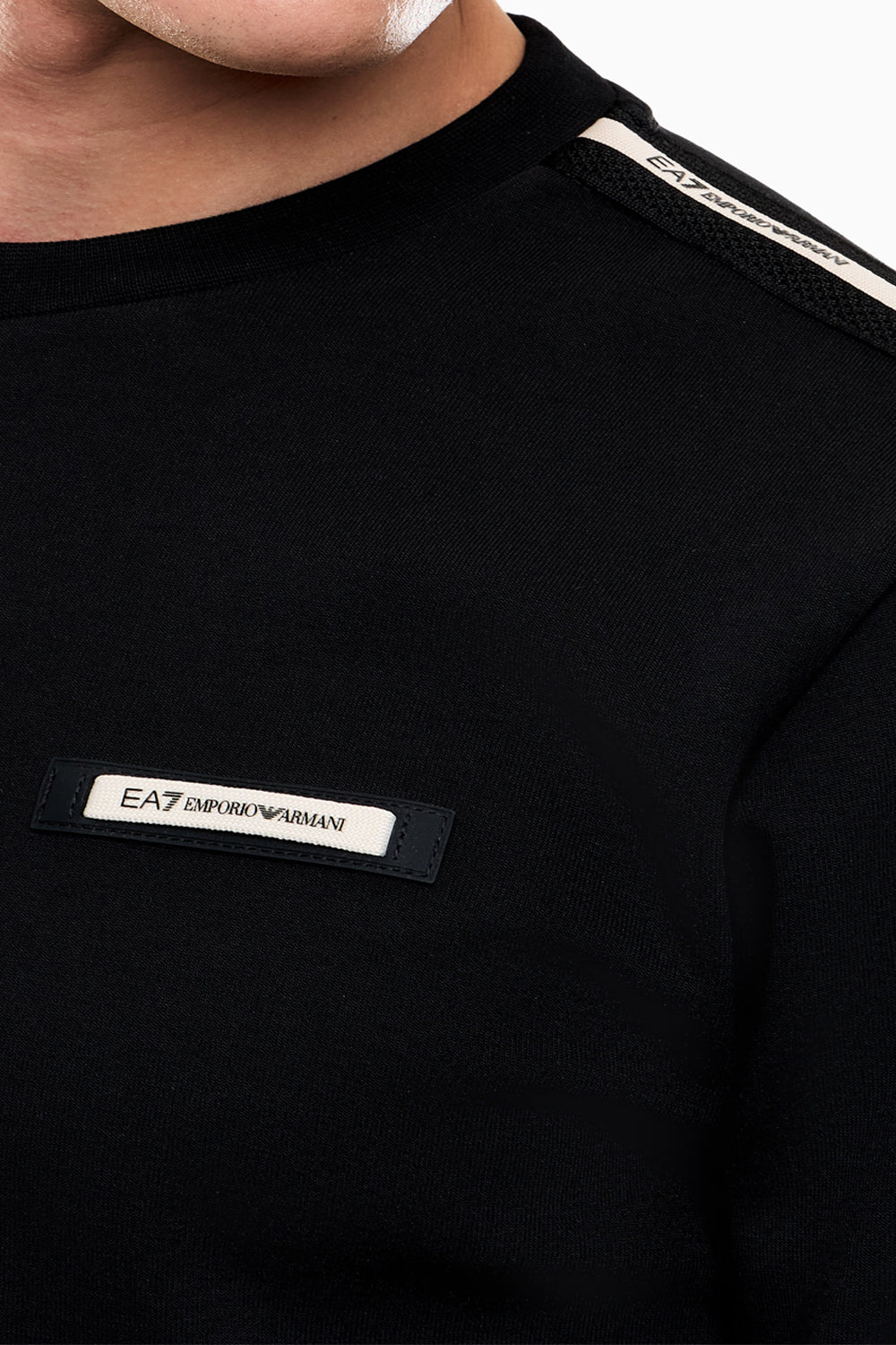felpa girocollo con logo EA7 7M001478 AF12660UC001 EA7 Emporio Armani 