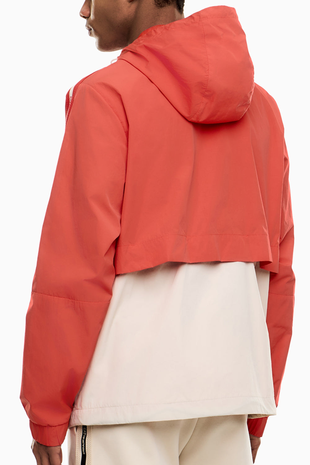 Giacca con cappuccio in nylon della serie Logo 7M001486 AF13190U5003 EA7 Emporio Armani 