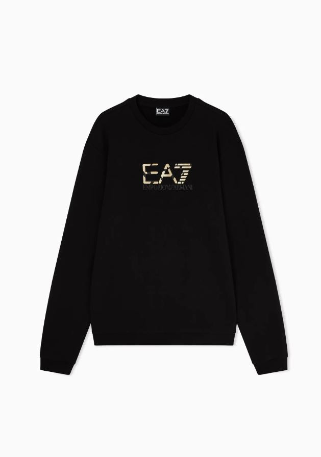 Felpa girocollo Premium Label in cotone 7M001563 AF17787UC001 EA7 Emporio Armani 