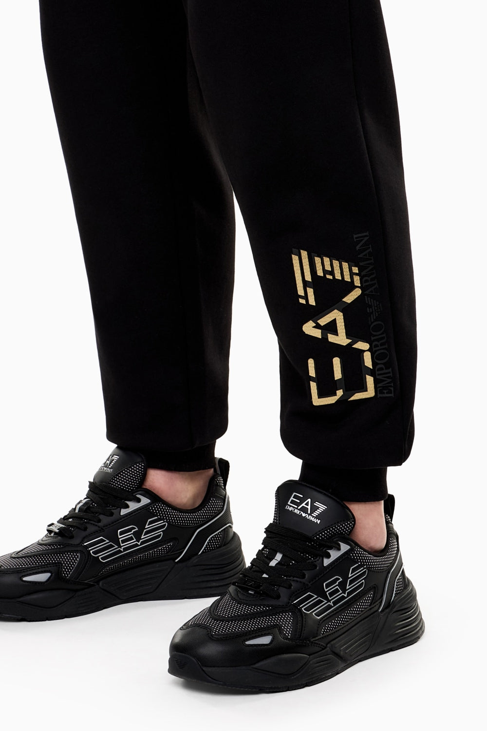 Pantaloni jogger Premium Label in cotone 7M001565 AF17787UC001 EA7 Emporio Armani 
