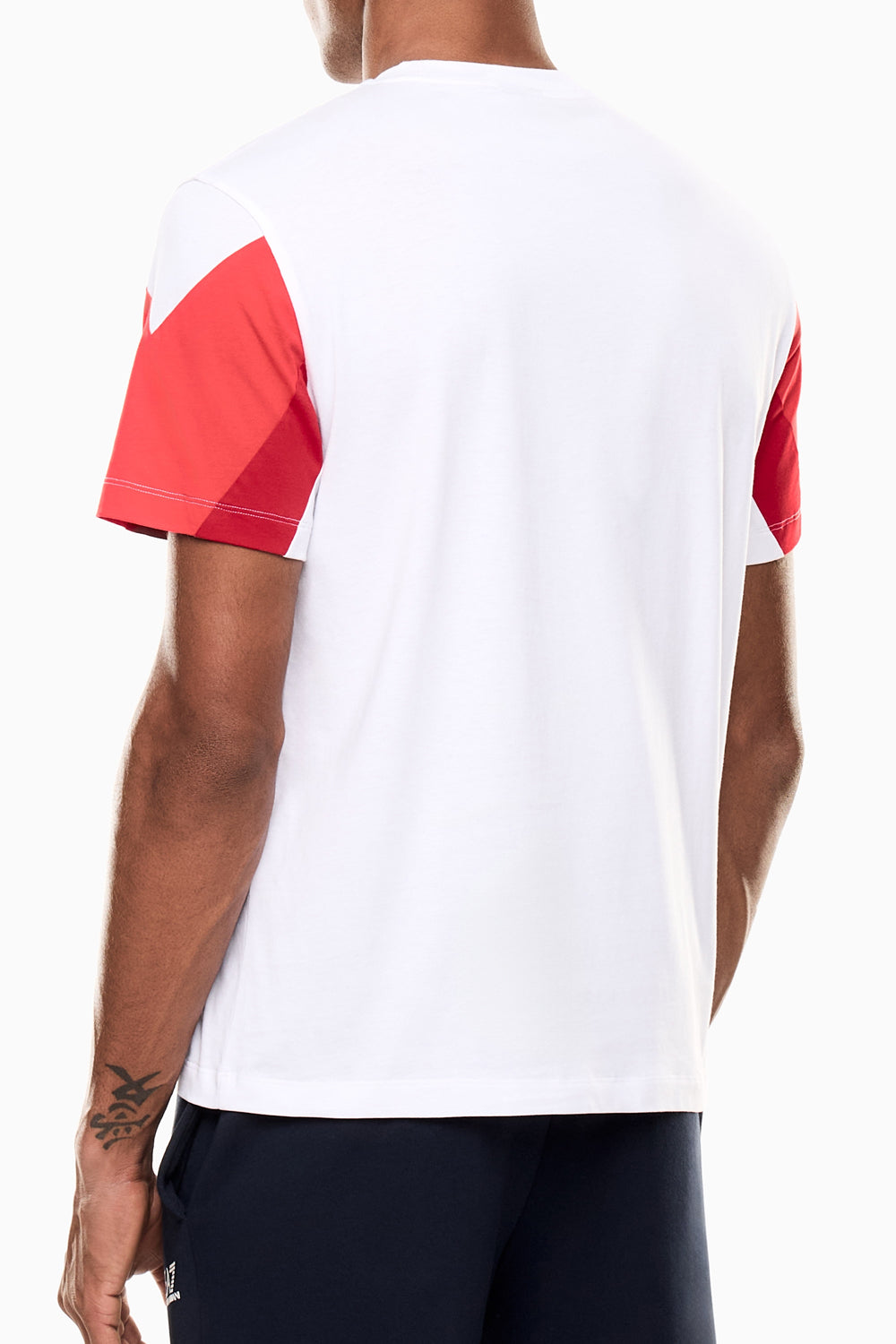 T-shirt girocollo Summer Block in jersey di cotone 7M001603 AF12503U0002 EA7 Emporio Armani 