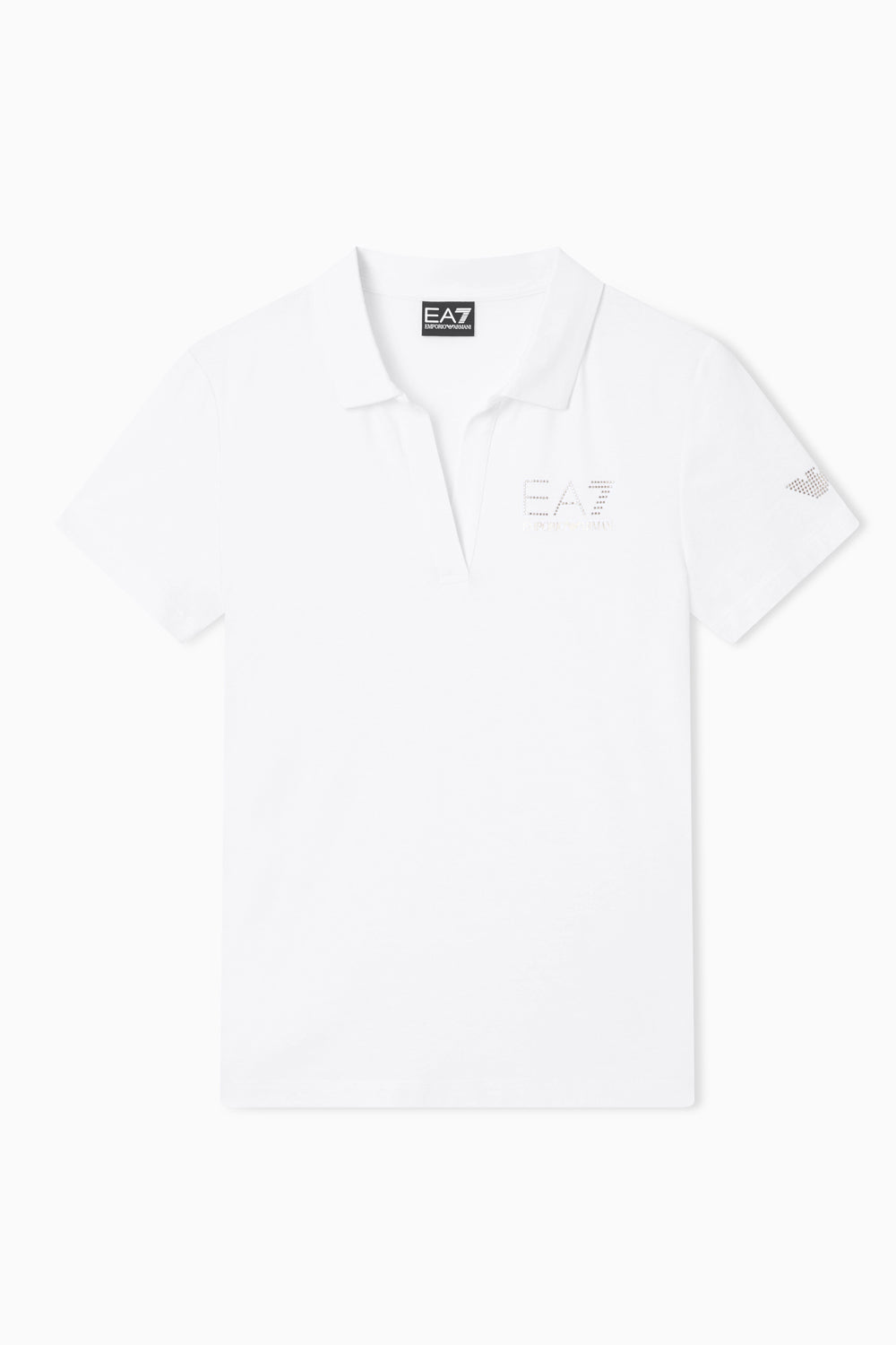 Polo a maniche corte Evolution in misto cotone e modal 7W000266 AF12500U0002 EA7 Emporio Armani 