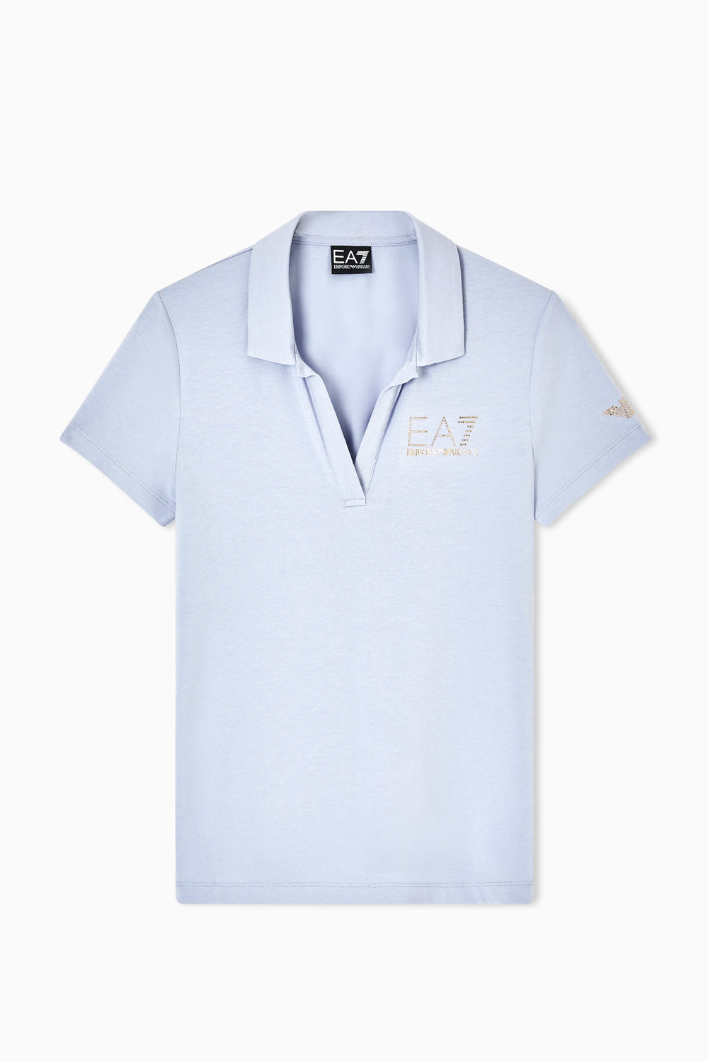 Polo a maniche corte Evolution in misto cotone e modal 7W000266 AF12500U9309 EA7 Emporio Armani 