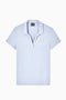 Polo a maniche corte Evolution in misto cotone e modal 7W000266 AF12500U9309 EA7 Emporio Armani 
