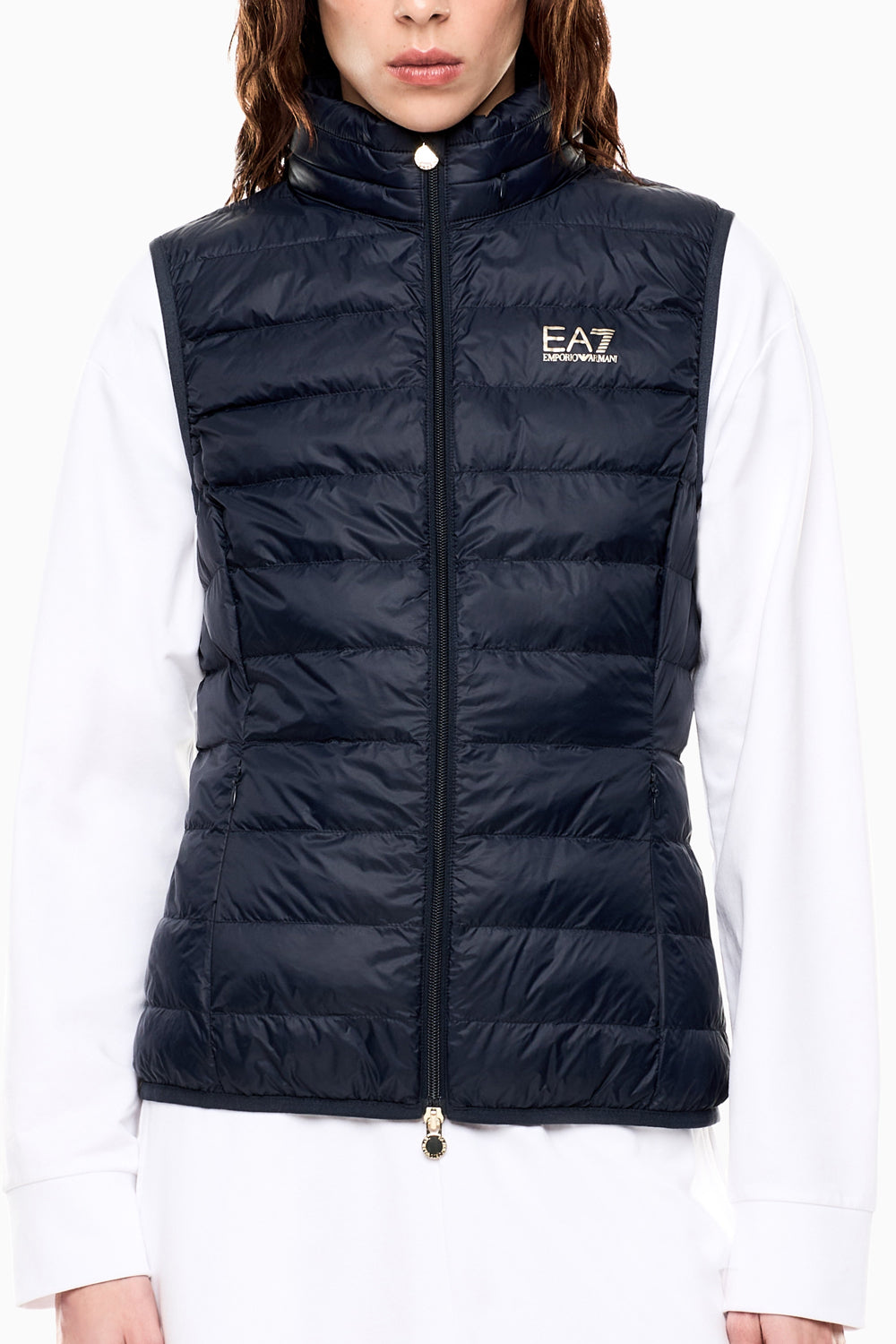 Gilet EA7 imbottito in nylon leggero Core Lady ASV 7W000472 AF12477UB102 EA7 Emporio Armani 