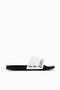 Ciabatta con ampia fascia e banda logata EA7 7X000110 AF15128FC079 EA7 Emporio Armani 