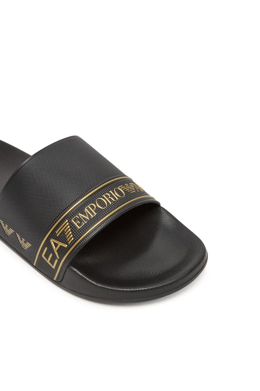 Ciabatta con ampia fascia e banda logata EA7 7X000110 AF15128MC139 EA7 Emporio Armani 